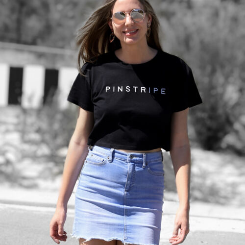 PINSTRIPE CROP  Thumbnail